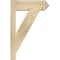 Ekena Millwork Traditional Rough Sawn Arts and Crafts Outlooker, Douglas Fir, 6"W x 16"D x 24"H OUT06X16X24TRA03RDF - alternate 4
